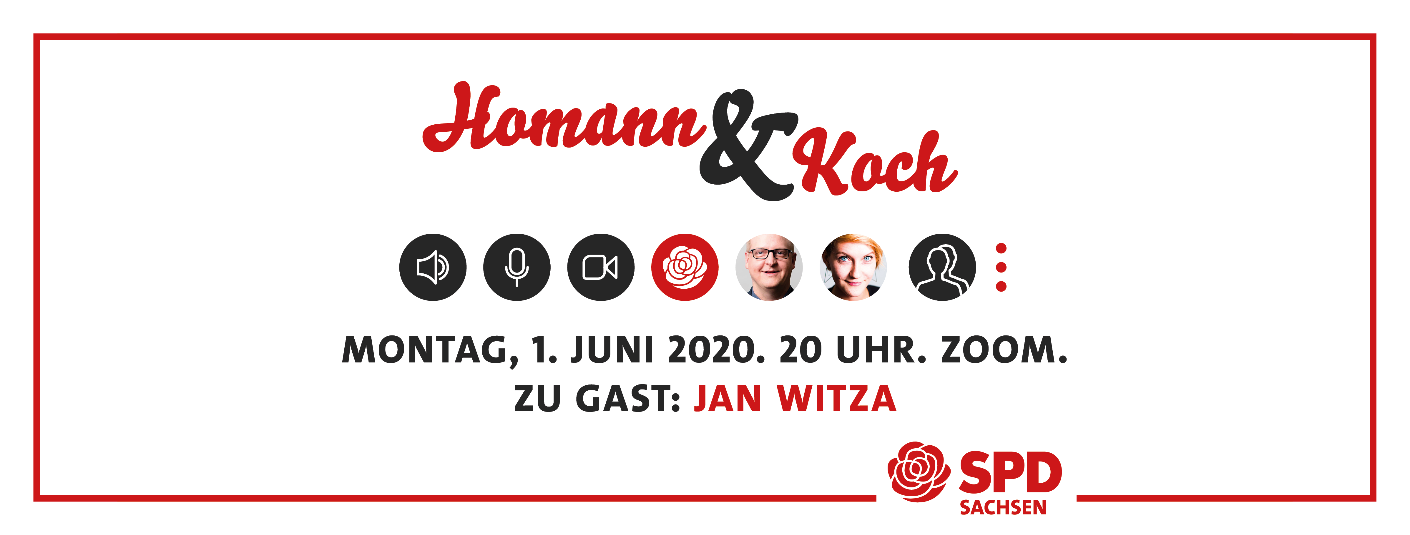 Homann & Koch. Im Gespräch mit Jan Witza und mit euch.
